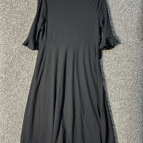 NWT Verdusa Women's Elegant Ribbed Knit Fit and Flare Midi Dress SZ XL - Picture 6 of 9